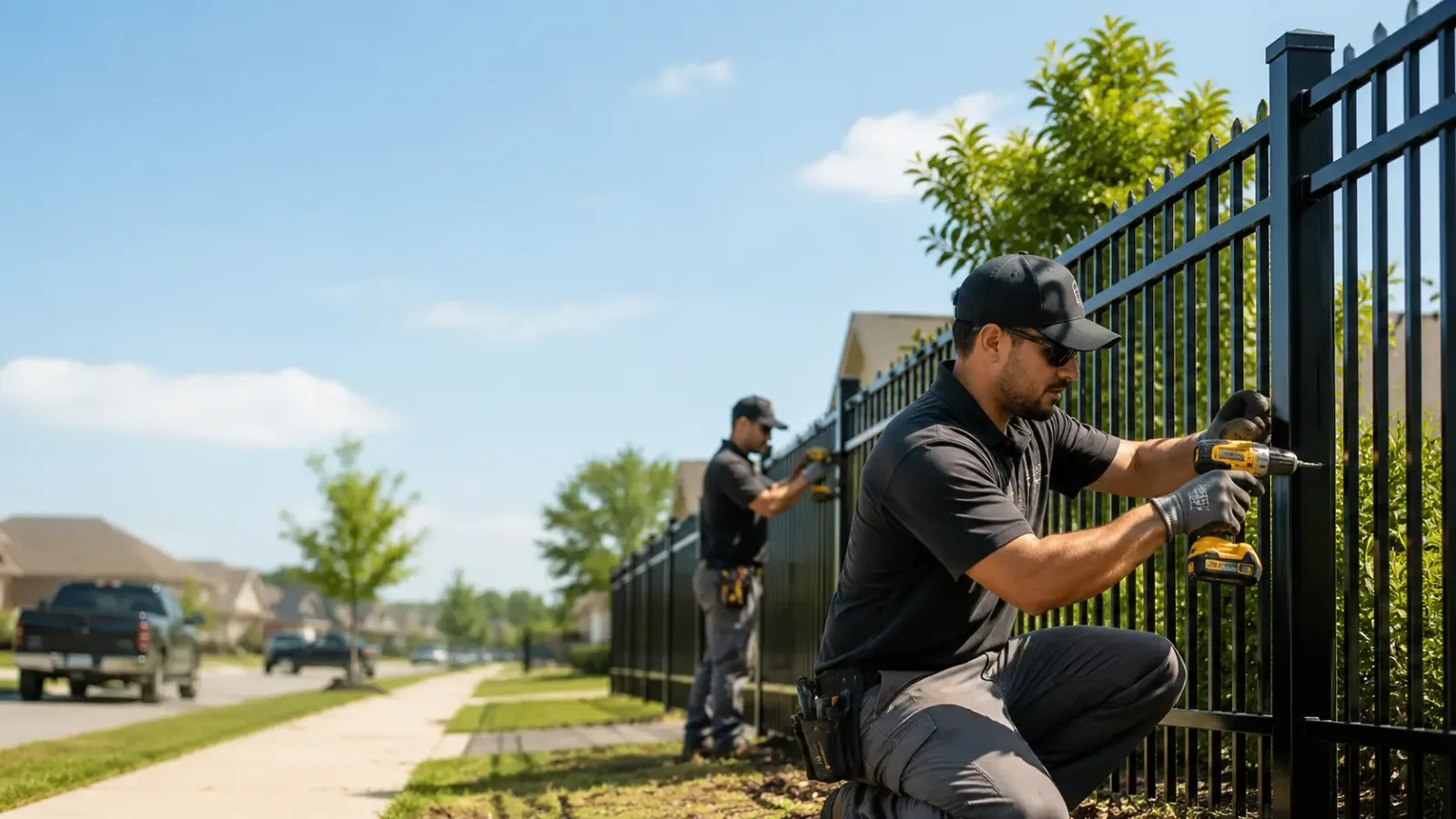 Metal Fence Installation in Force, PA